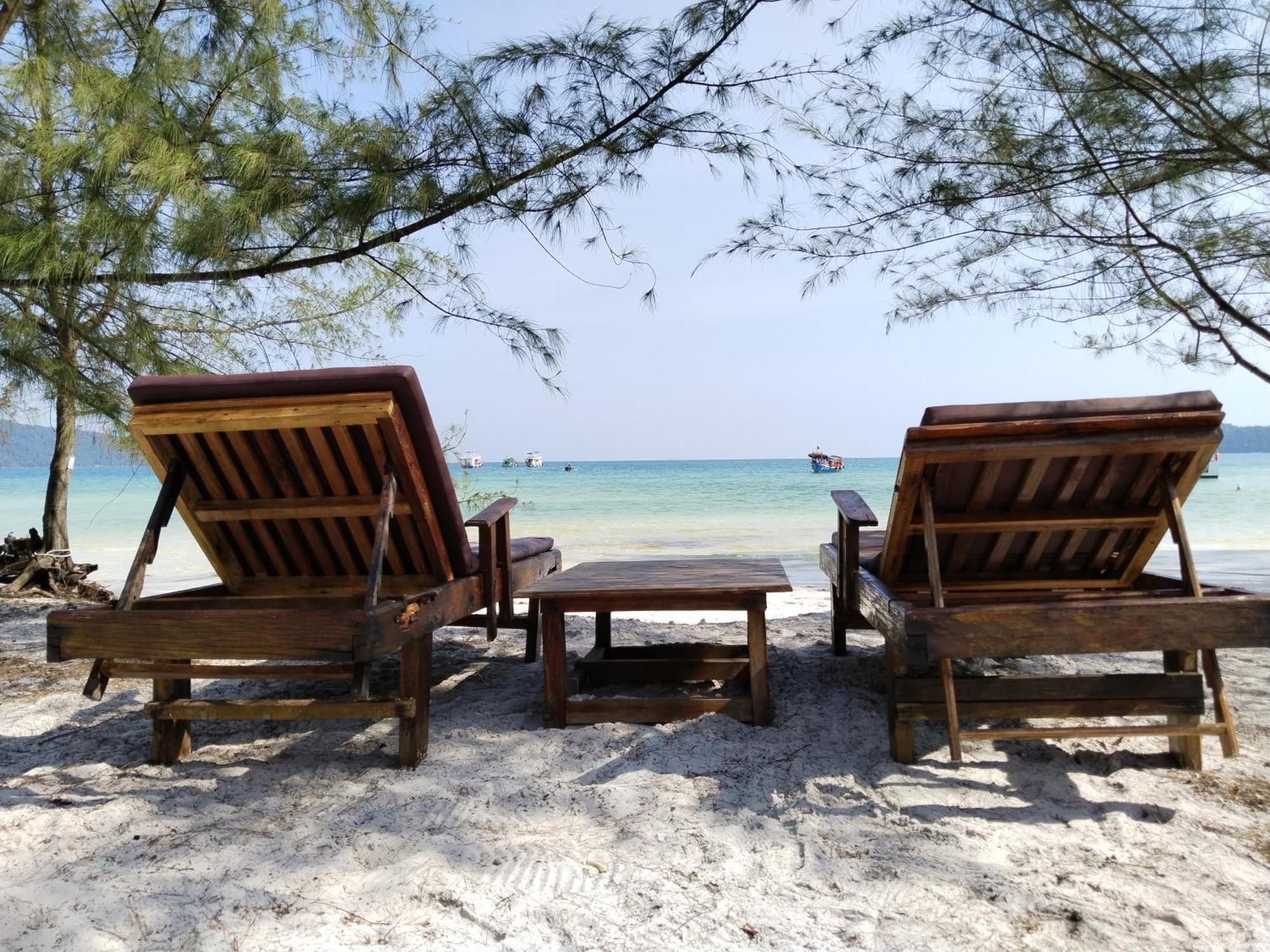 Green Blue Beach Hostel Koh Rong Sanloem Exterior photo